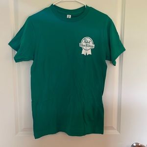 Mens PBR beer tshirt (RARE)